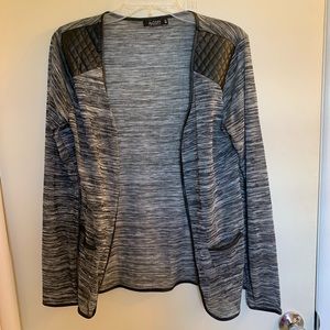 Heathered grey cover-up